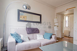 Wohnung Levallois-Perret - Wohnzimmer