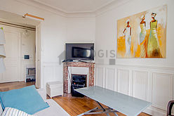 Wohnung Levallois-Perret - Wohnzimmer