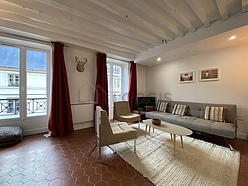 Wohnung Paris 4° - Wohnzimmer