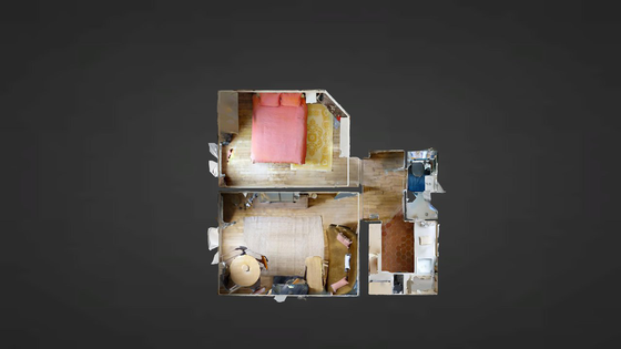 Квартира Париж 17° - Интерактивный план