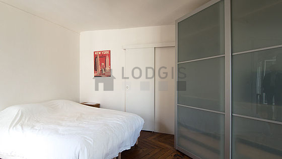 Bedroom facing the road