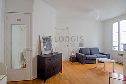 Wohnung Levallois-Perret - Wohnzimmer