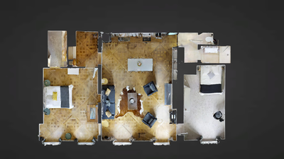Квартира Париж 1° - Интерактивный план