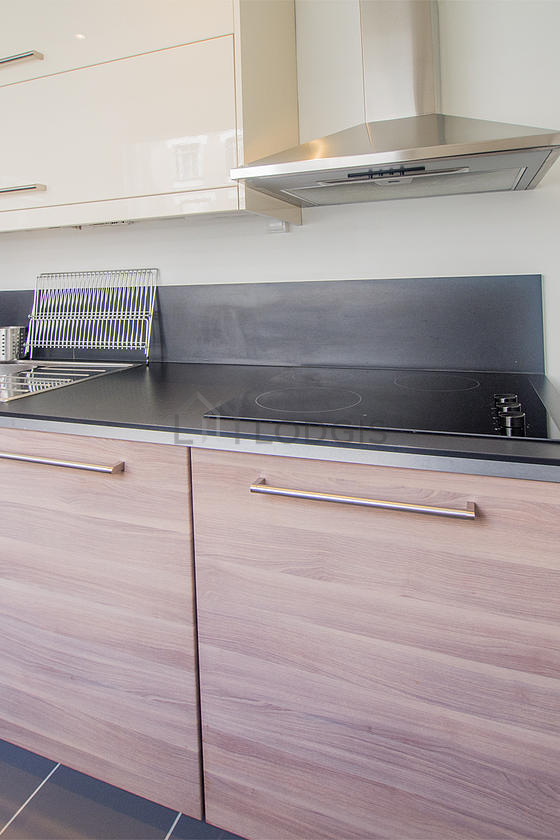 Great kitchen with tile floor