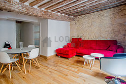 Apartment Paris 6° - Living room