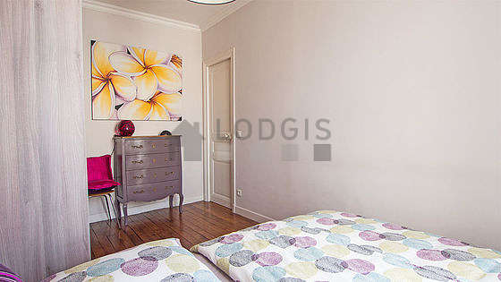 Very quiet bedroom for 2 persons equipped with 1 sofabed(s) of 140cm