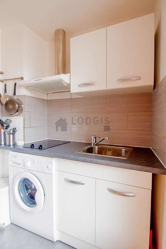 Great kitchen with tile floor