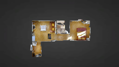 Apartamento Paris 14° - Plano interativo