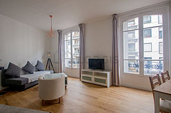 Apartment Paris 19° - Living room