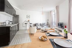 Apartment Paris 19° - Living room