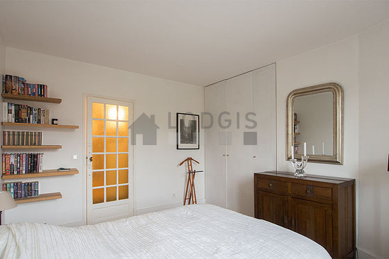 Bedroom facing the road