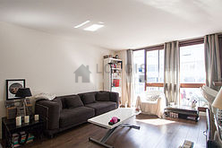 Wohnung Levallois-Perret - Wohnzimmer