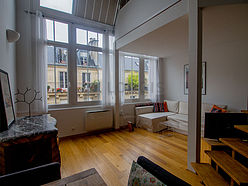 雙層公寓 巴黎17区 - 客廳