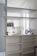 Appartement Paris 5° - Cuisine