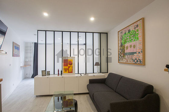 Magnifique séjour très calme et lumineux d'un appartement à Paris