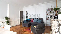 Wohnung Paris 9° - Wohnzimmer