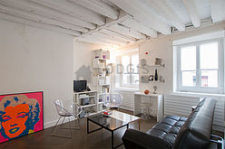 Wohnung Paris 2° - Wohnzimmer