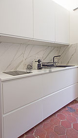 Appartement Paris 3° - Cuisine