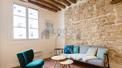 Wohnung Paris 3° - Wohnzimmer