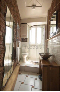 Toilets separated from the bathroom