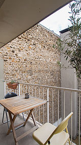 Apartamento París 5° - Terraza