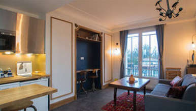 Buttes Chaumont Parigi Paris 19° monolocale