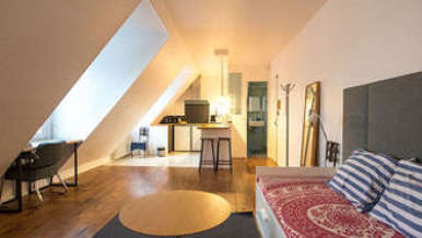 Hôtel de Ville Paris 4° 1 bedroom Apartment