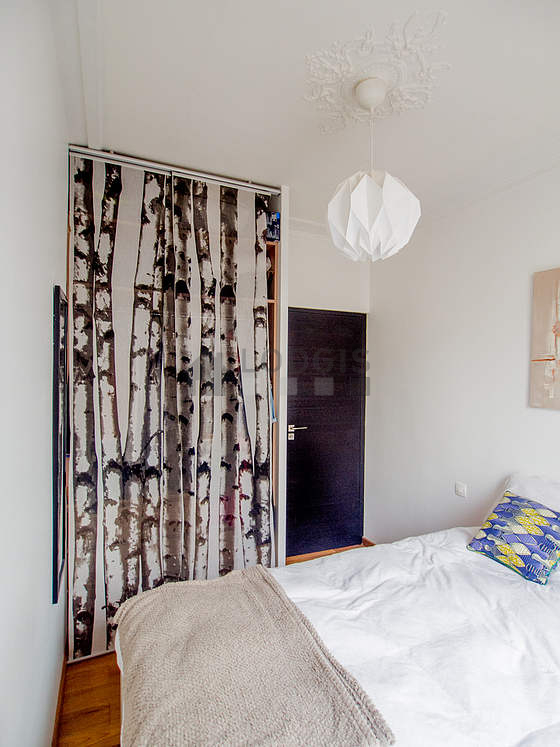 Bedroom facing the road