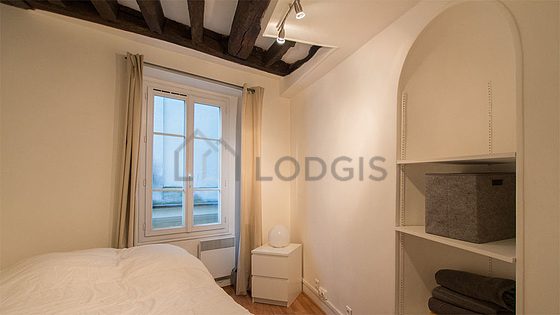 Bedroom facing the road