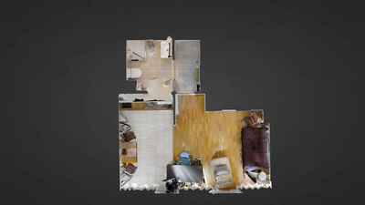 Apartment Paris 14° - Interactive plan