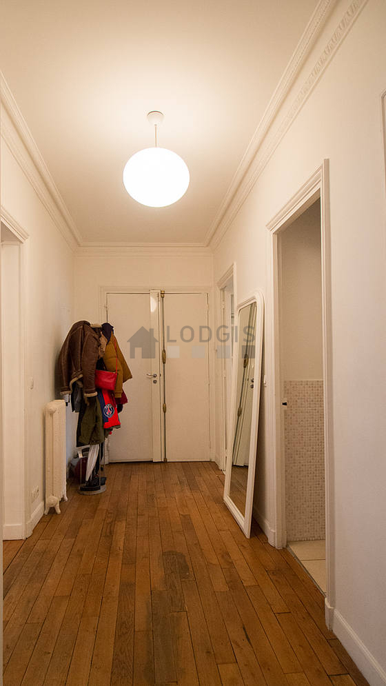 Beautiful entrance with wooden floor