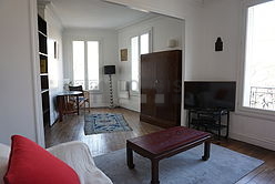 Wohnung Paris 19° - Wohnzimmer