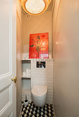 公寓 巴黎16区 - 廁所