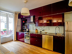 雙層公寓 巴黎10区 - 廚房