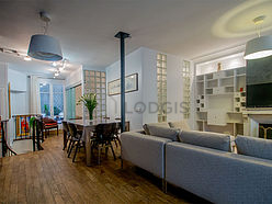 Duplex Paris 10° - Living room