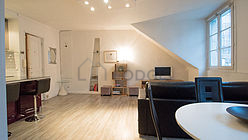 Wohnung Paris 4° - Wohnzimmer