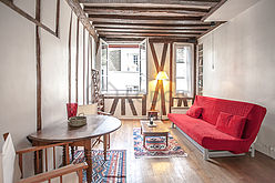 Wohnung Paris 5° - Wohnzimmer