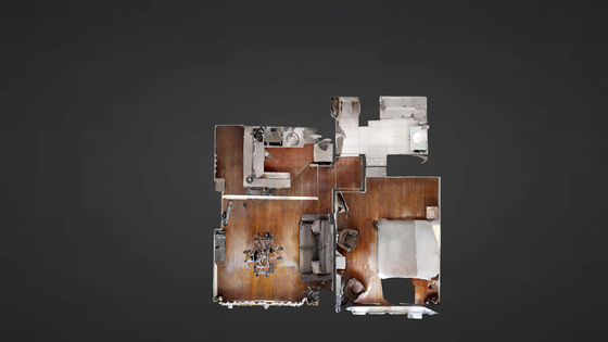 Apartment Paris 2° - Interactive plan