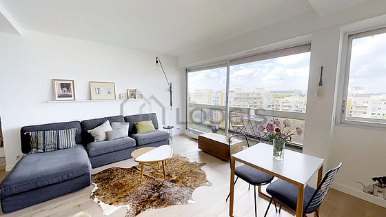 Magnifique séjour calme et très lumineux d'un appartement à Paris