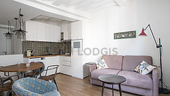 Appartement Paris 2° - Séjour