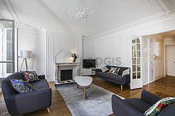 Wohnung Paris 17° - Wohnzimmer