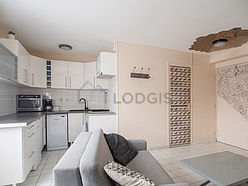 Wohnung Paris 20° - Wohnzimmer