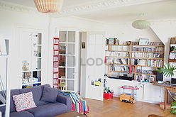 Wohnung Paris 20° - Wohnzimmer