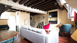 Wohnung Paris 2° - Wohnzimmer