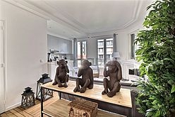 Wohnung Paris 17° - Wohnzimmer