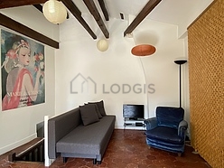 Duplex Paris 16° - Living room