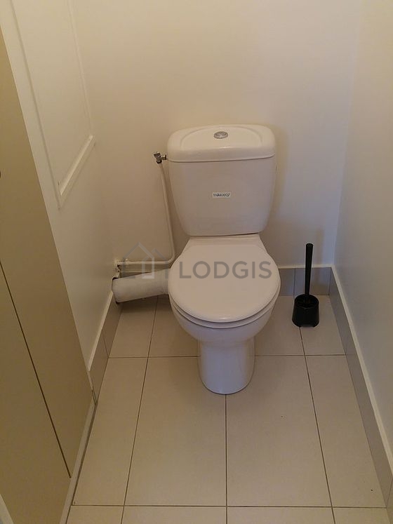 Toilets separated from the bathroom