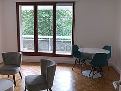 Wohnung Courbevoie - Wohnzimmer