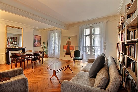 Rental apartment 2 bedroom with fireplace Paris 9° (Rue Du Cardinal ...