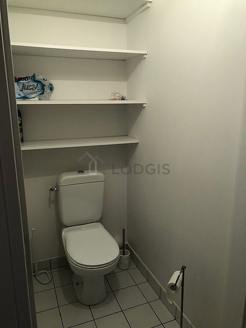 Toilets separated from the bathroom